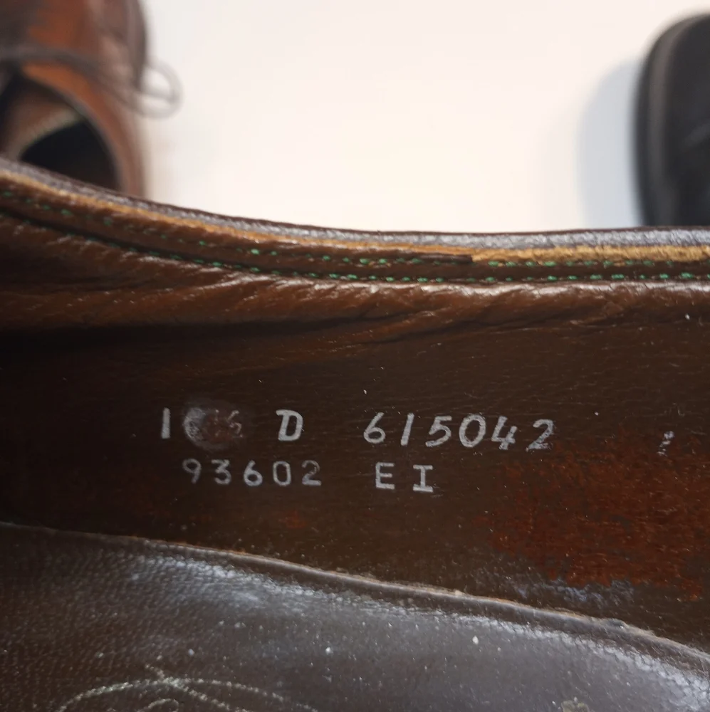 Vintage Florsheim Imperial Wingtip Leather Oxfords Sz 10.5